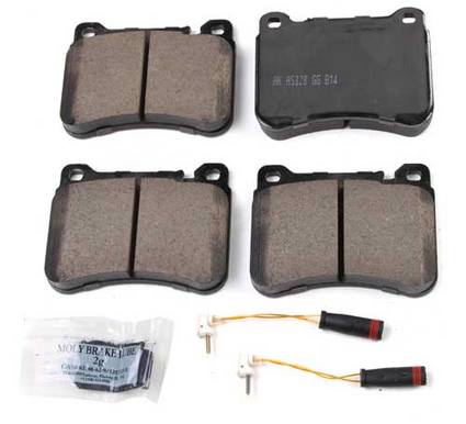 Mercedes Disc Brake Pad Set - Front (w/ Sport Package) 004420512041 - Akebono Euro Ultra-Premium EUR1121